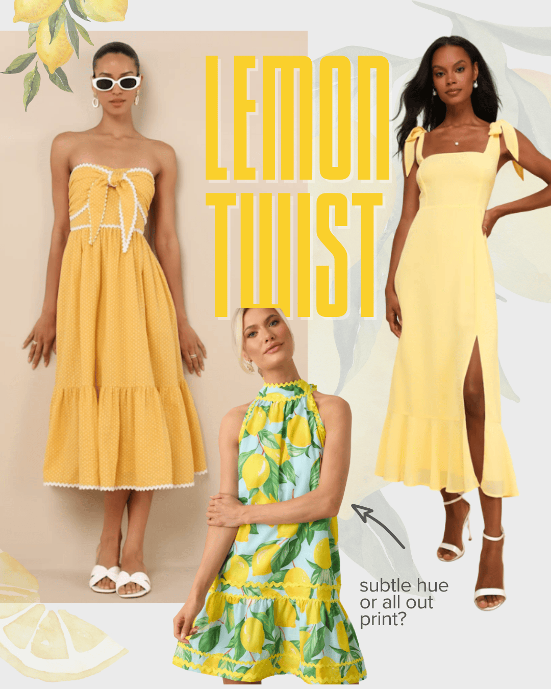 choosing the right yellow