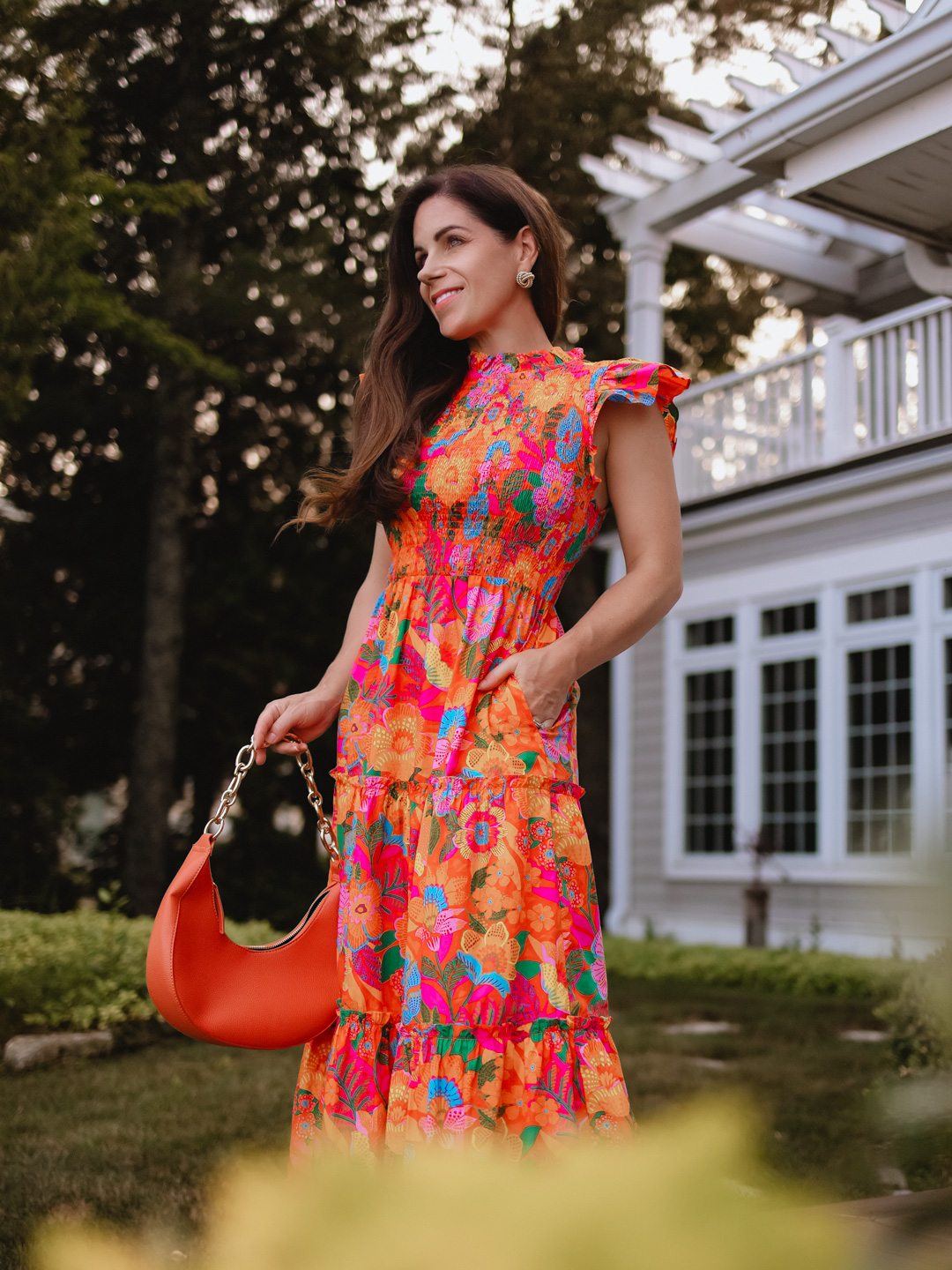 Baltic Born Smocked Maxi Dress