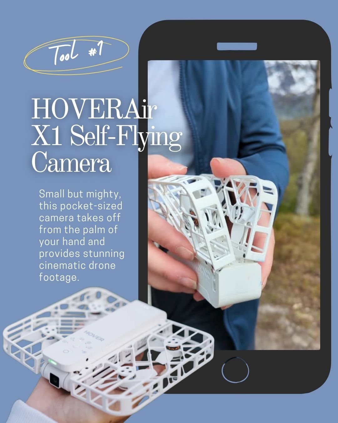 HOVERAir Self Flying Camera_Content Creator Gear